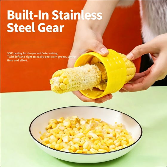 304 Stainless Steel Manual Corn Thresher & Stripper Peeler Tool