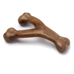 Bacon Flavored Nylon Dog Bone Chew Toy for Aggressive Chewers